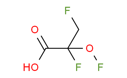 CAS No. 121250-04-2, 2,3-difluoro-2-fluorooxypropanoic acid