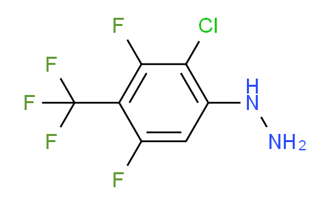 CAS No. 121435-36-7, 2-Chloro-3,5-difluoro-4-(trifluoroMethyl)phenyl hydrazine