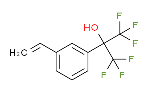 MC790998 | 122056-08-0 | 1,1,1,3,3,3-Hexafluoro-2-(3-vinylphenyl)propan-2-ol
