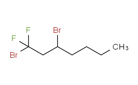 CAS No. 122093-60-1, 1,3-dibromo-1,1-difluoroheptane