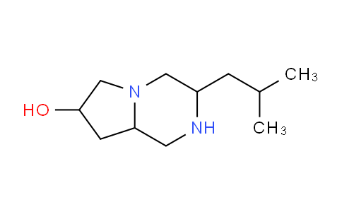 CAS No. 1222778-67-7, 3-(2-methylpropyl)-1,2,3,4,6,7,8,8a-octahydropyrrolo[1,2-a]pyrazin-7-ol