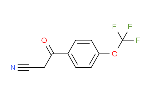 CAS No. 122454-46-0, 3-Oxo-3-(4-(trifluoromethoxy)phenyl)propanenitrile