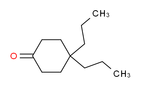 CAS No. 123018-62-2, 4,4-Dipropylcyclohexanone