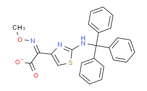 CAS No. 123333-74-4, (2Z)-2-methoxyimino-2-[2-[(triphenylmethyl)amino]-4-thiazolyl]acetate