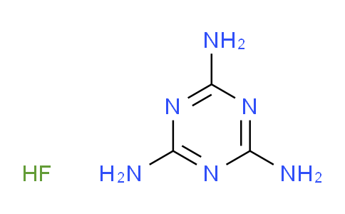 CAS No. 123334-03-2, 1,3,5-triazine-2,4,6-triamine hydrofluoride