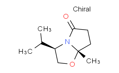 CAS No. 123808-97-9, (3R,7AS)-3-isopropyl-7a-methyltetrahydropyrrolo[2,1-b]oxazol-5(6H)-one