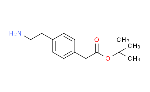 CAS No. 124499-20-3, tert-Butyl 2-(4-(2-aminoethyl)phenyl)acetate