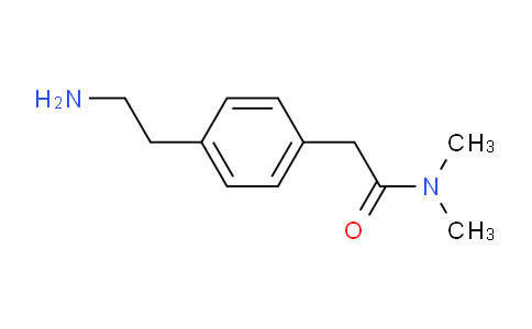 CAS No. 124499-22-5, 2-[4-(2-Aminoethyl)phenyl]-N,N-dimethylacetamide
