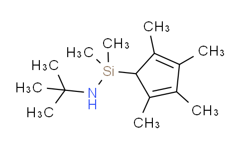 CAS No. 125542-04-3, N-tert-Butyl-1,1-dimethyl-1-(2,3,4,5-tetramethyl-2,4-cyclopentadien-1-yl)silanamine