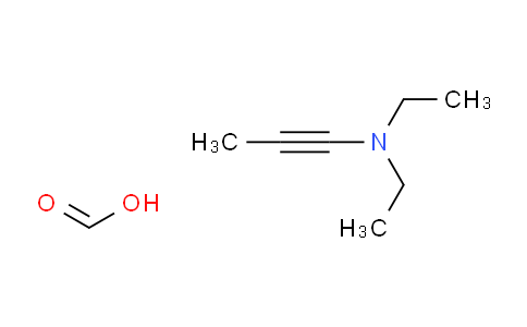 CAS No. 125678-52-6, N,N-diethyl-1-propyn-1-amine; formic acid