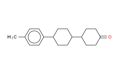 CAS No. 125962-80-3, trans-4'-(p-tolyl)-[1,1'-Bi(cyclohexan)]-4-one