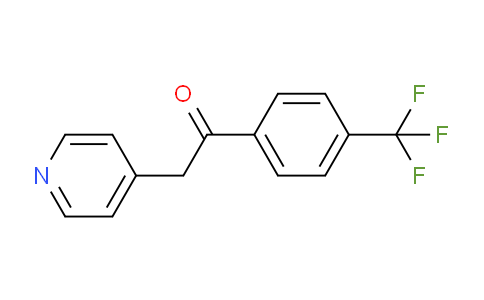 CAS No. 125996-71-6, 2-(Pyridin-4-yl)-1-(4-(trifluoromethyl)phenyl)ethan-1-one