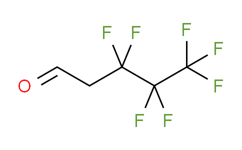 CAS No. 126015-32-5, 3,3,4,4,5,5,5-heptafluoropentanal