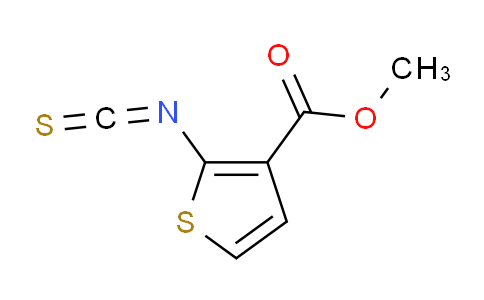 CAS No. 126637-07-8, Methyl 2-isothiocyanatothiophene-3-carboxylate
