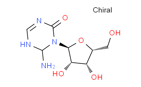CAS No. 12679-86-6, 6-Amino-1-((2S,3S,4R,5R)-3,4-dihydroxy-5-(hydroxymethyl)tetrahydrofuran-2-yl)-5,6-dihydro-1,3,5-triazin-2(1H)-one