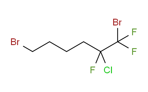 CAS No. 126828-28-2, 1,6-Dibromo-2-chloro-1,1,2-trifluorohexane