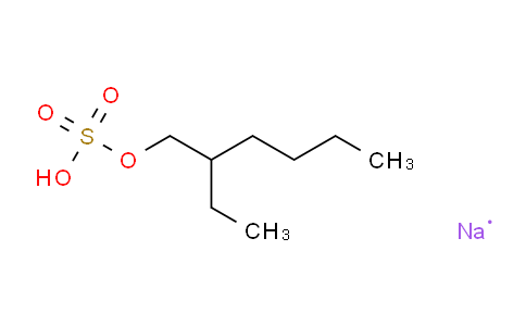 CAS No. 126-92-1, sodium; sulfuric acid 2-ethylhexyl ester