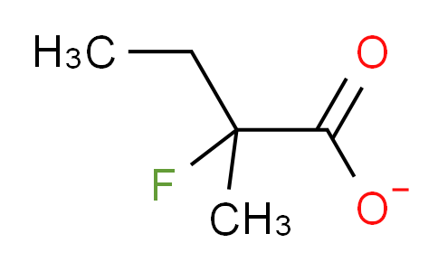 CAS No. 127306-59-6, 2-fluoro-2-methylbutanoate