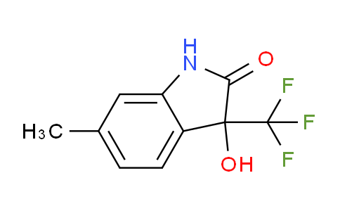CAS No. 128350-88-9, 3-hydroxy-6-methyl-3-(trifluoromethyl)indolin-2-one