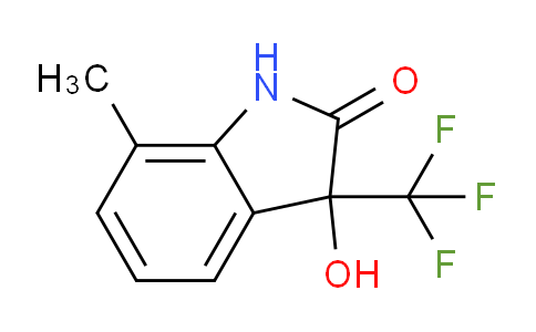 CAS No. 128350-90-3, 3-Hydroxy-7-methyl-3-(trifluoromethyl)indolin-2-one