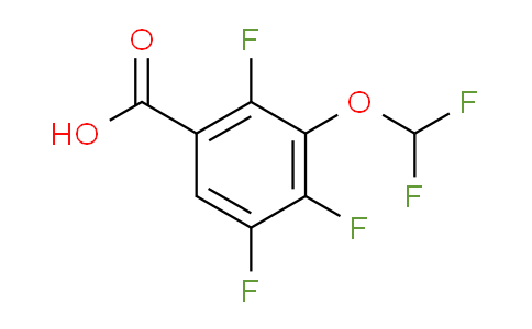 CAS No. 128426-86-8, 3-(Difluoromethoxy)-2,4,5-trifluorobenzoic acid