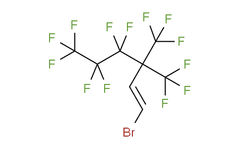 CAS No. 128454-94-4, 1-Bromo-4,4,5,5,6,6,6-heptafluoro-3,3-bis-(trifluoromethyl)hexene