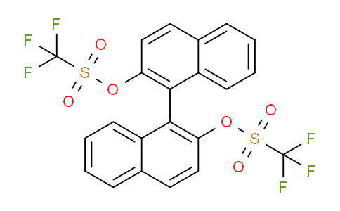 CAS No. 128575-34-8, [1,1'-Binaphthalene]-2,2'-diyl bis(trifluoromethanesulfonate)