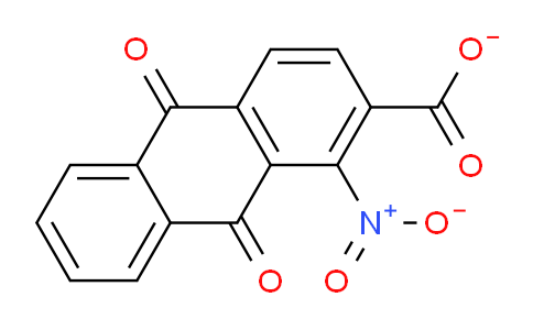 CAS No. 128-67-6, 1-nitro-9,10-dioxo-2-anthracenecarboxylate