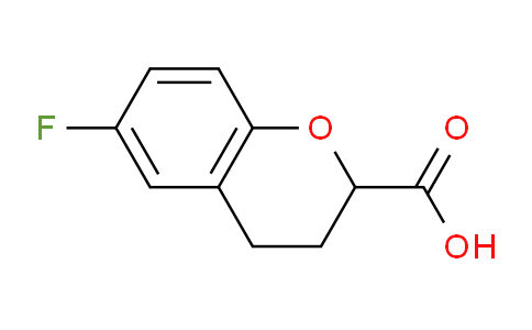 CAS No. 129050-20-0, 6-Fluoro-3,4-dihydro-2H-benzopyran-2-carboxylic acid