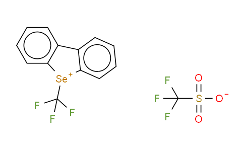 CAS No. 129922-33-4, Se-(trifluoromethyl)dibenzoselenopheniumtrifluoromethanesulfonate
