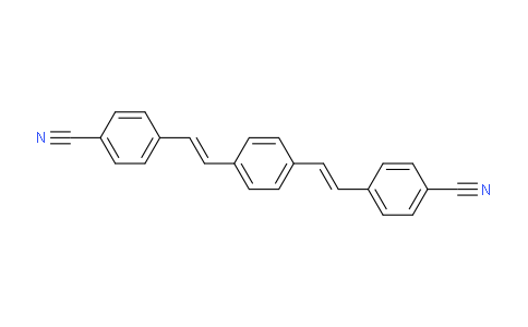 CAS No. 13001-40-6, 4-[(E)-2-[4-[(E)-2-(4-cyanophenyl)ethenyl]phenyl]ethenyl]benzonitrile