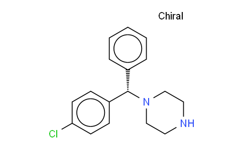 CAS No. 130018-88-1, (-)-1-[(4-Chlorophenyl) Phenylmethyl] Piperazine