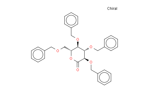 CAS No. 13096-62-3, 2,3,4,6-Tetra-o-benzyl-d-glucono-1,5-lactone