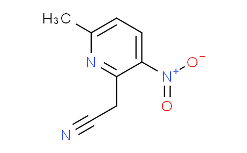 CAS No. 131084-59-8, 2-(6-methyl-3-nitro-2-pyridinyl)acetonitrile