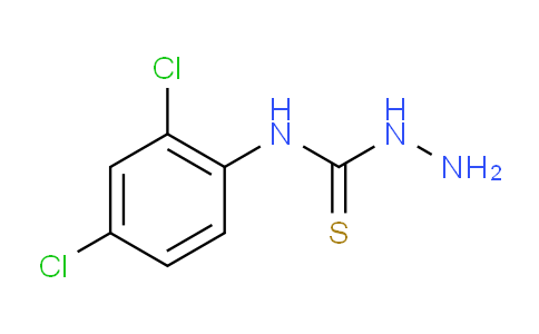 CAS No. 13124-11-3, N-(2,4-Dichlorophenyl)hydrazinecarbothioamide