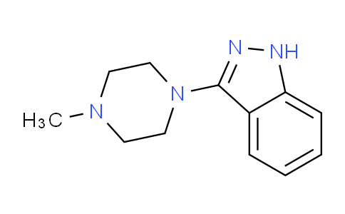 CAS No. 131634-01-0, 3-(4-methyl-1-piperazinyl)-1H-indazole