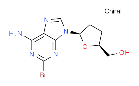 CAS No. 13194-48-4, [(2S,5R)-5-(6-amino-2-bromo-9-purinyl)-2-oxolanyl]methanol