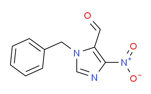 CAS No. 13230-13-2, 1-Benzyl-4-nitro-1H-imidazole-5-carbaldehyde
