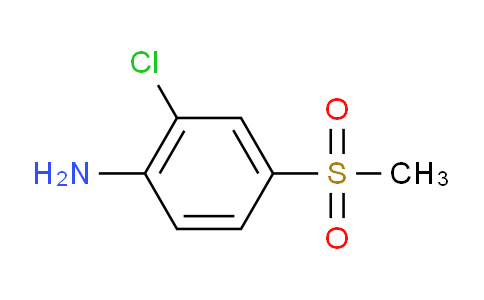 CAS No. 13244-35-4, 2-Chloro-4-(methylsulfonyl)aniline