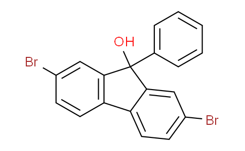 CAS No. 132717-37-4, 2,7-Dibromo-9-phenyl-9H-fluoren-9-ol