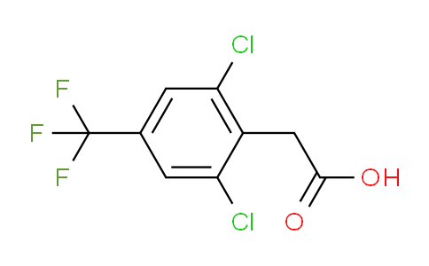 CAS No. 132992-36-0, 2-(2,6-Dichloro-4-(trifluoromethyl)phenyl)acetic acid