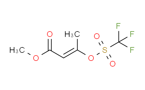 CAS No. 133559-43-0, Methyl 3-(((trifluoromethyl)sulfonyl)oxy)but-2-enoate