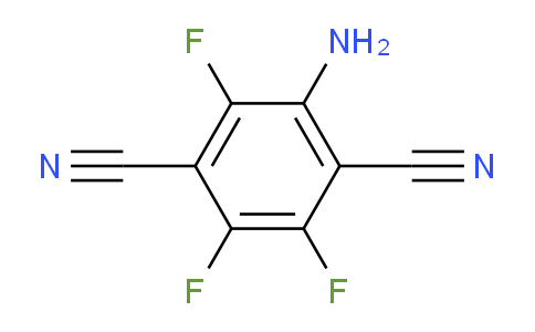 CAS No. 133622-66-9, 2-amino-3,5,6-trifluorobenzene-1,4-dicarbonitrile
