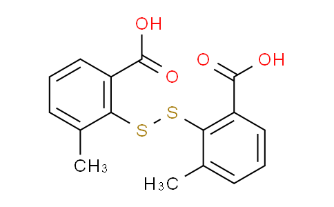 CAS No. 13363-59-2, 2-[(2-Carboxy-6-methylphenyl)disulfanyl]-3-methylbenzoic acid