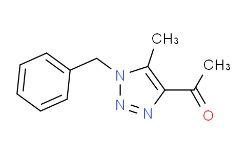 CAS No. 133992-60-6, 1-(1-Benzyl-5-methyl-1H-1,2,3-triazol-4-yl)ethanone