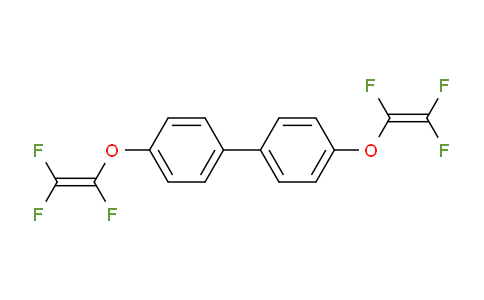 CAS No. 134130-19-1, 1-(1,2,2-Trifluoroethenoxy)-4-[4-(1,2,2-trifluoroethenoxy)phenyl]benzene
