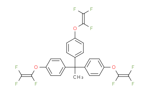 CAS No. 134130-24-8, 1,1,1-TRis(4-trifluorovinyloxyphenyl)ethane