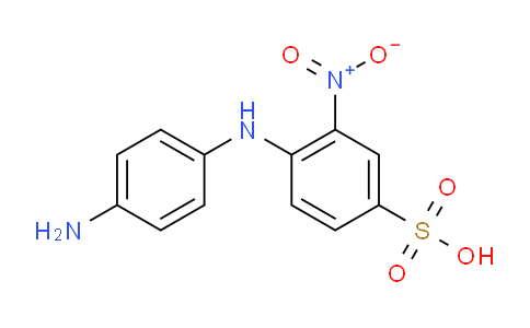 CAS No. 135-11-5, 4-(4-aminoanilino)-3-nitrobenzenesulfonic acid