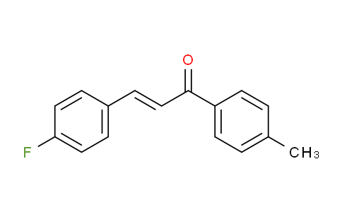 CAS No. 13565-38-3, (E)-3-(4-Fluorophenyl)-1-(p-tolyl)prop-2-en-1-one