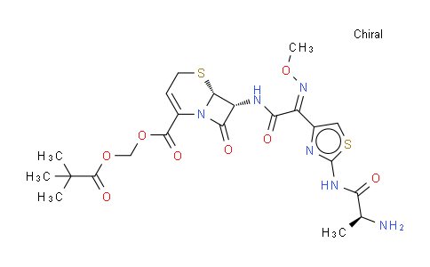 CAS No. 135821-54-4, Ceftizoxime alapivoxil